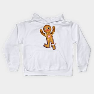 break gingerbeard Kids Hoodie